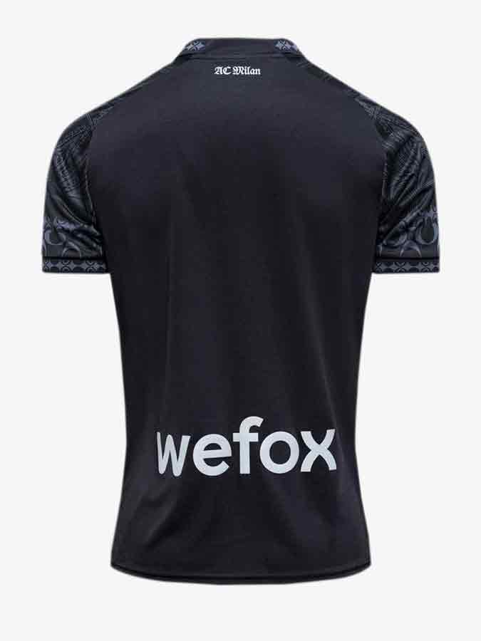 Ac Milan Fourth Jersey Pleasures Dark Version 23-24 Season India