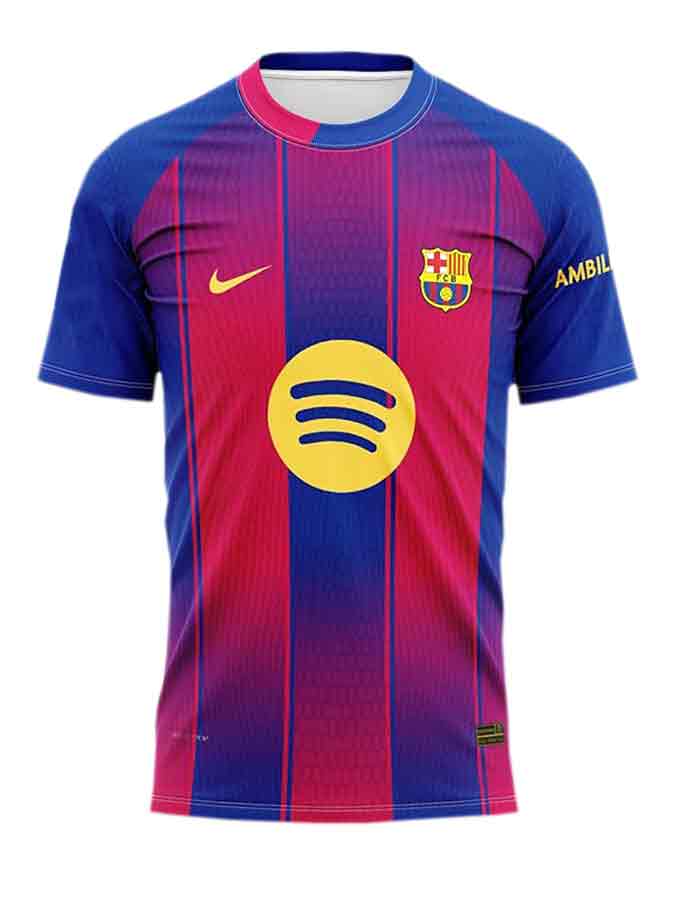 Barcelona Home Jersey 25-26 Season Player Version Online