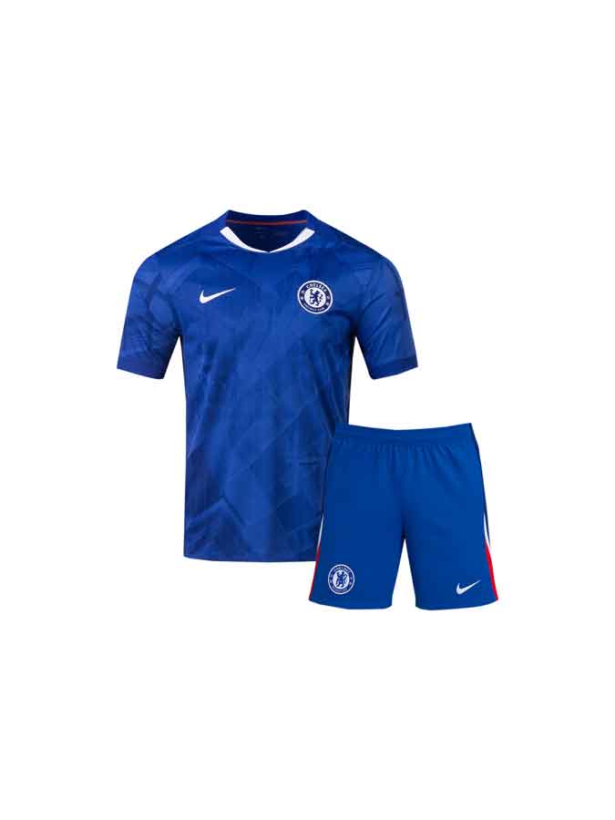 Kids Chelsea Home Jersey And Shorts 25-26 Season Online