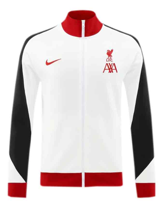 Liverpool White Anthem Windbreaker Jacket 24-25 Season In India