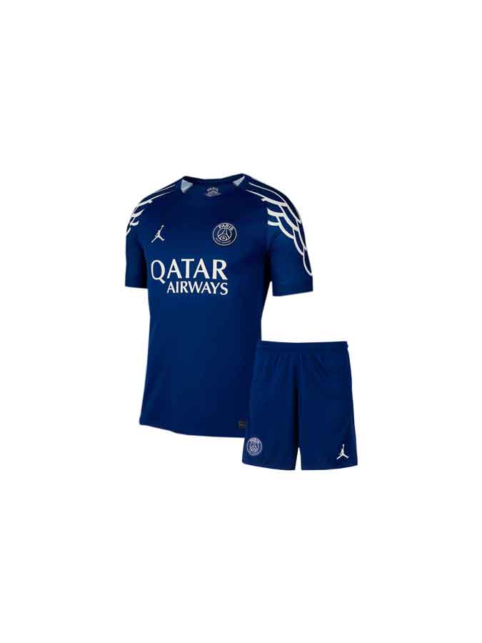 Kids PSG Fourth Jersey And Shorts 24-25 Season Online In