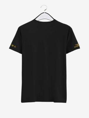 Liverpool Golden Pocket Crest Round Neck T Shirt Back