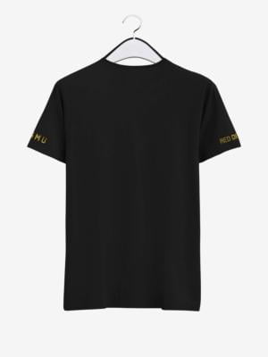 Manchester United Golden Crest Round Neck T Shirt Back