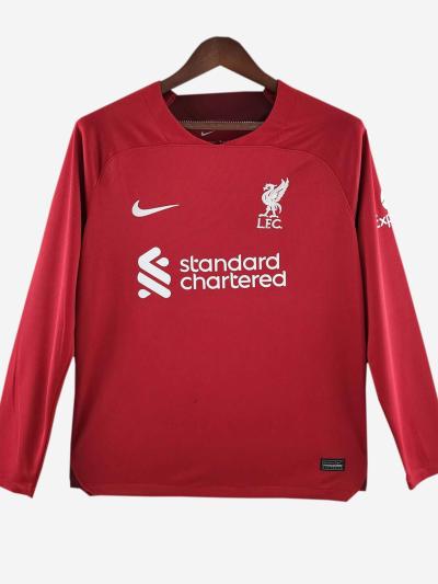 Liverpool-Home-Long-Sleeve-Jersey-22-23-Season-Premium