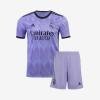 Kids-Real-Madrid-Away-Football-Jersey-And-Shorts-22-23-Season