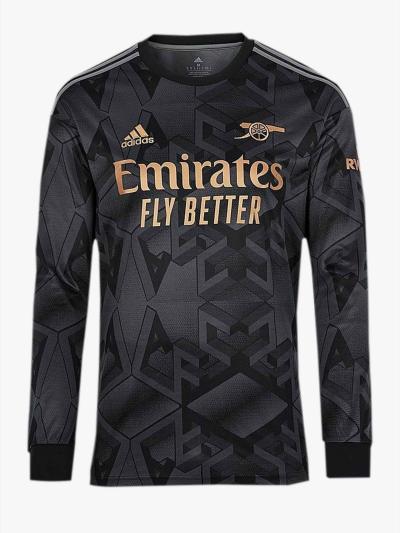 Arsenal-Away-Long-Sleeves-Jersey-22-23-Season-Premium