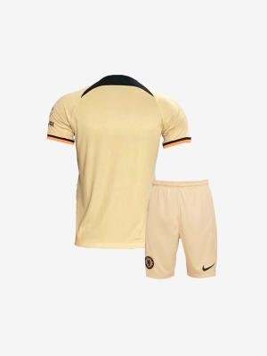Kids-Chelsea-Third-Football-Jersey-And-Shorts-22-23-Season-Back