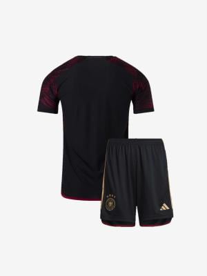 Kids-Germany-Away-Football-Jersey-And-Shorts-22-23-Season-Back