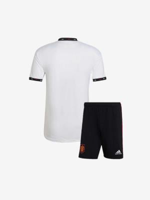 Kids-Manchester-United-Away-Football-Jersey-And-Shorts-22-23-Season-Back