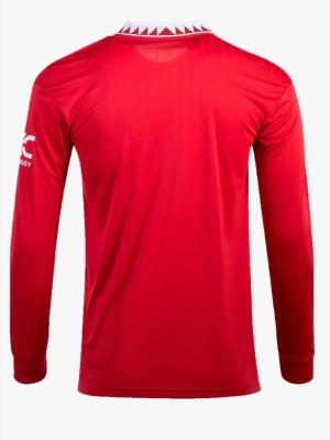 Manchester-United-Home-Long-Sleeve-Jersey-22-23-Season-Premium-Back
