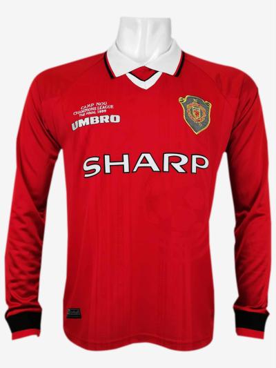 Manchester-United-Long-Sleeve-Retro-Jersey-1999-2000-Season