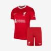 Kids-Liverpool-Home-Jersey-And-Shorts-23-24-Season-Premium-Front