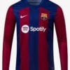 Barcelona-Home-Long-Sleeve-Jersey-23-24-Season-Front-01