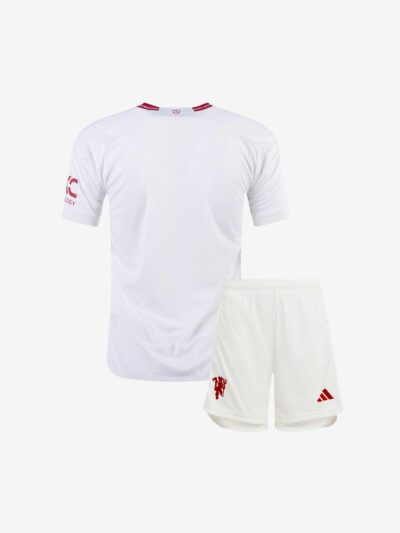 Kids-Manchester-United-Third-Jersey-And-Shorts-23-24-Season-Back