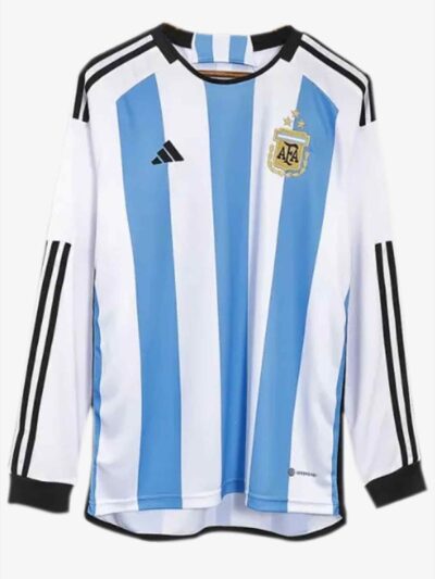 Argentina-Long-Sleeve-Home-Jersey-23-24-Season-Front
