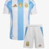 Argentina Home 2024 Copa America Jersey And Shorts