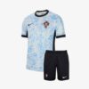 Kids-Portugal-Away-Jersey-And-Shorts-24-25-Season