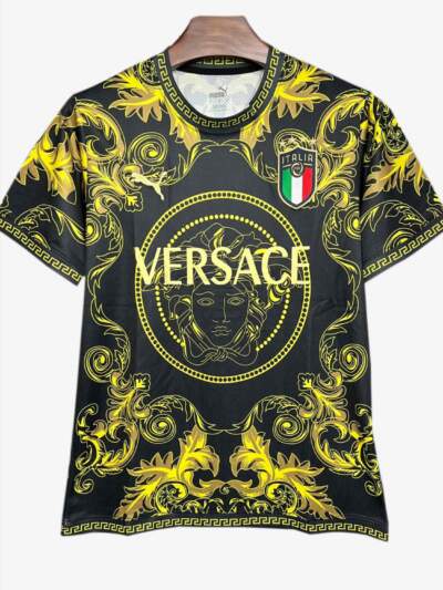 Italy-Versace-Amarilla-Jersey-24-25-Season