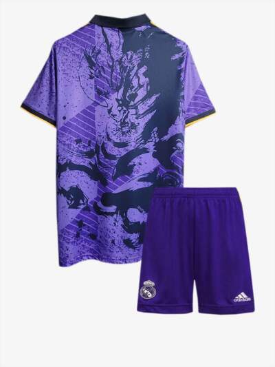 Real-Madrid-Black-And-Purple-Jersey-And-Shorts-Special-Edition-23-24-Season-Back