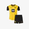 Kids-Borussia-Dortmund-Home-Jersey-And-Shorts-24-25-Season