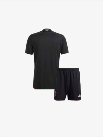 Kids-Inter-Miami-Away-Jersey-And-Shorts-24-25-Season-Back