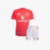 Kids-Manchester-United-Home-Jersey-And-Shorts-24-25-Season