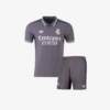 Kids-Real-Madrid-Third-Jersey-And-Shorts-24-25-Season