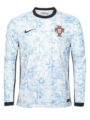 Portugal-Away-Long-sleeves-Jersey-Euro-24-Season