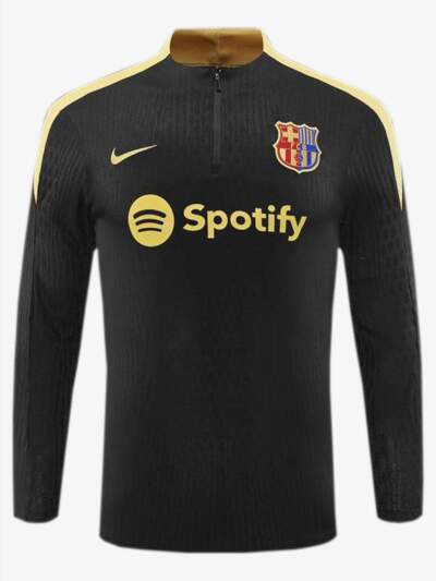 Barcelona-Black-Training-Suit-Jacket-24-25-Season