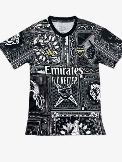 Arsenal-Ian-Wright-Prematch-Jersey-23-24-Season
