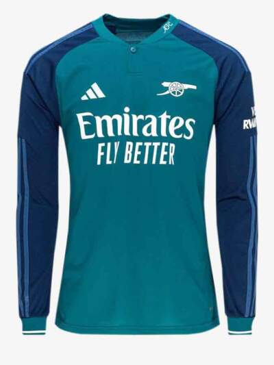Arsenal-Long-Sleeve-Third-Jersey-23-24-Season-Front