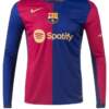 Barcelona-Home-Jersey-Long-Sleeves-24-25-Season