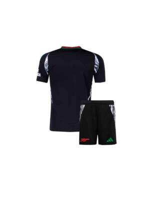 Kids-Arsenal-Away-Jersey-And-Shorts-24-25-Season-Back