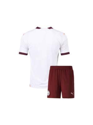 Kids-Manchester-City-Away-Jersey-And-Shorts-23-24-Season-Back