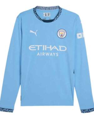 Manchester-City-Home-Jersey-Long-Sleeves-24-25-Season