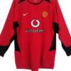 Manchester United Home 2003-04 Season Retro Jersey Long Sleeves