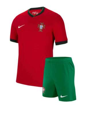 Portugal-Home-Jersey-And-Shorts-24-25-Season