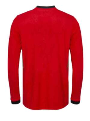 Portugal-Home-Long-sleeves-Jersey-Euro-24-Season-Back