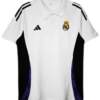 Real Madrid White Polo T-shirt Jersey 25-26 Season