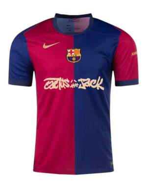 Barcelona-Home-X-Travis-Scott-Cactus-Jack-Jersey-24-25-Season-