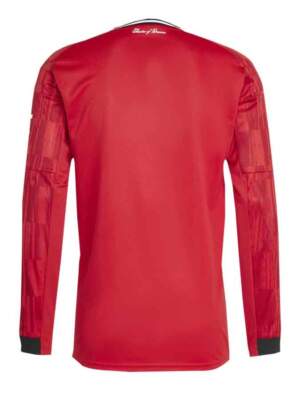 Manchester-United-Home-Jersey-25-26-Season-Premium-Long-Sleeves-Back1