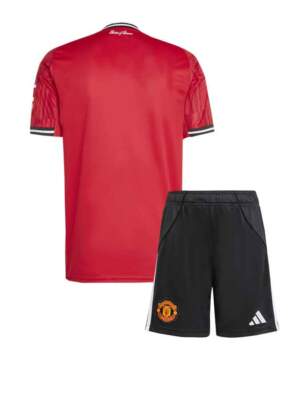 Manchester-United-Home-Jersey-And-Shorts-25-26-Season-Back