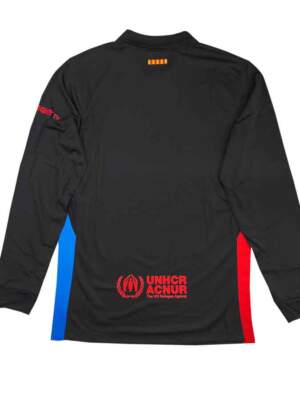 Barcelona-Away-Jersey-24-25-Season-Long-Sleeves-Back