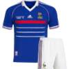 France-Home-1998-Worldcup-Retro-jersey-with-Shorts
