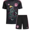 Japan-Black-And-Pink-Dragon-Special-Edition-Jersey-And-Shorts-23-24-Season