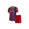 Kids-Barcelona-Home-10-11-Retro-Jersey-With-Shorts