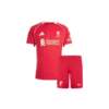Kids-Liverpool-Home-Jersey-And-Shorts-25-26-Season
