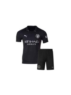 Kids-Manchester-City-Away-Jersey-And-Shorts-25-26-Season