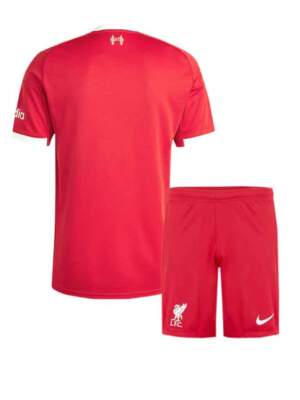 Liverpool-Home-Jersey-And-Shorts-25-26-Season-Back