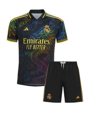 Real-Madrid-Black-And-Yellow-Dragon-Jersey-And-Shorts-25-26-Season